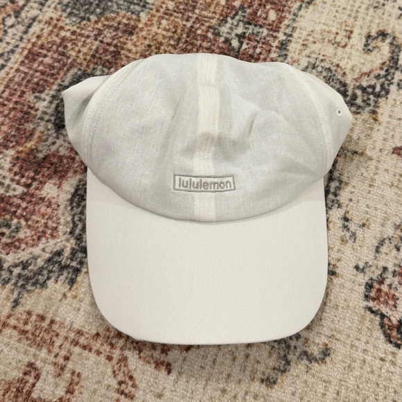 Lululemon Women’s Baller Hat Soft Embroidered, Bone / Raw Linen - Picture 2 of 9